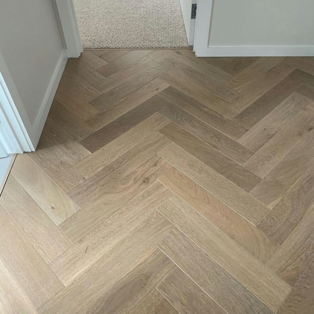 parquetry flooring installation in Adelaide clients home