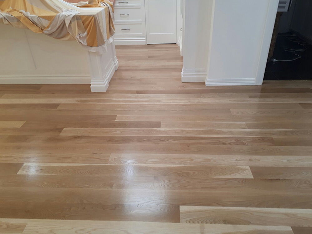 solid American Oak timber floor